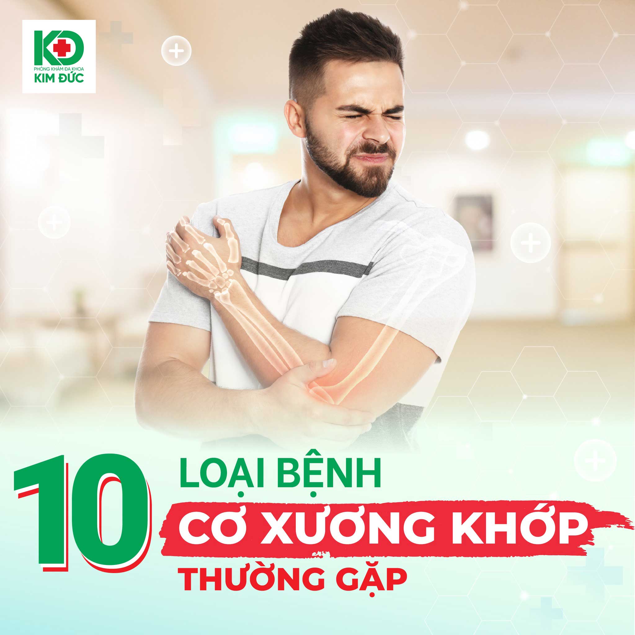 Các bệnh xương khớp thường gặp là gì