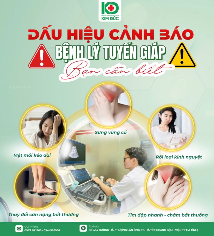 Dấu hiệu của bệnh suy giáp liên quan đến tuyến giáp